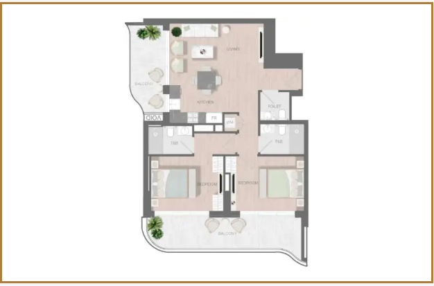 2 Bedroom